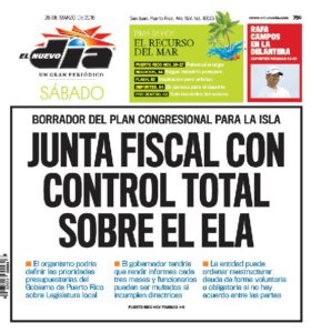 La Junta de Control Fiscal